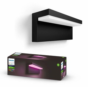 Philips Hue Outdoor Nyro Wall Lantern - Black