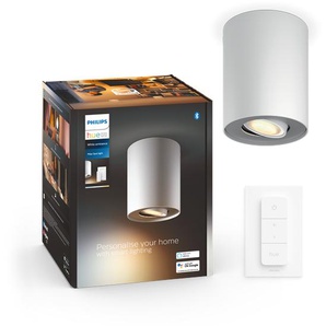 Philips Hue Pillar Single Spotlight - White - With Dimmer Switch