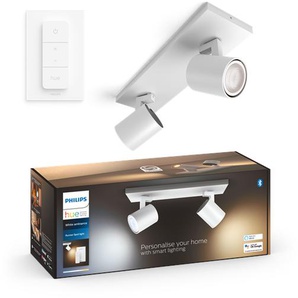 Philips Hue Runner Double Spotlight - White - With Dimmer Switch