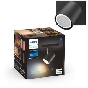 Philips Hue Runner Single Spotlight - Black - No Dimmer Switch