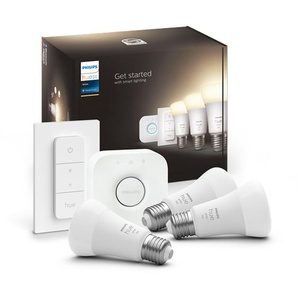 Philips Hue White A60 E27 1100 Lumen - Starter Kit With 3 Bulbs