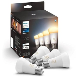 Philips Hue White Ambiance A60 E27 806 Lumen - 4-Pack