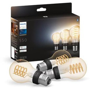 Philips Hue White Ambiance Filament A60 E27 Standard - 3-Pack