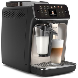 PHILIPS Kaffeevollautomat EP5547/90 5500 Series, 20 Kaffeespezialitäten (heiß oder eisgekühlt) Kaffeevollautomaten schwarz (schwarz verchromt) Kaffeevollautomat Bestseller