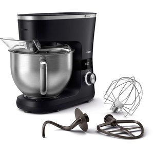 PHILIPS Küchenmaschine HR7962/01 Küchenmaschinen schwarz Küchenmaschinen
