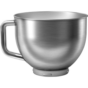 Philips Küchenmaschinenschüssel HR0720/00, Edelstahl, (1-tlg), Zusatzschüssel passend für Philips Küchenmaschine Serie 7000, 5,5 l