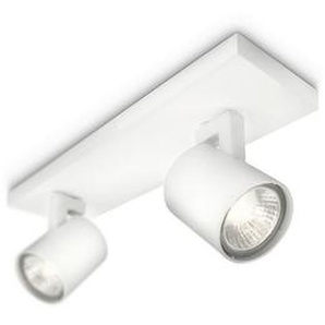 Philips Led-Deckenleuchte Spot Runner, Weiß, Metall, 30.9x10.9x9 cm, schwenkbar, Lampen & Leuchten, Innenbeleuchtung, Deckenleuchten