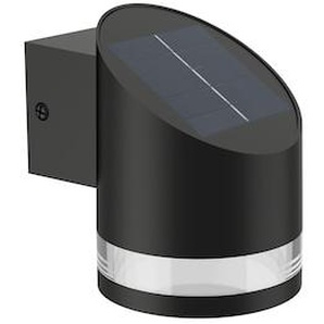 Philips Outdoor Solar Fyve Wandleuchte 1.5W, Tageslichtsensor, schwarz 8720169265585