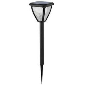 Philips Outdoor Solar Vapora Sockelleuchte Spiess 1.5W, Tageslichtsensor schwarz 8720169265721