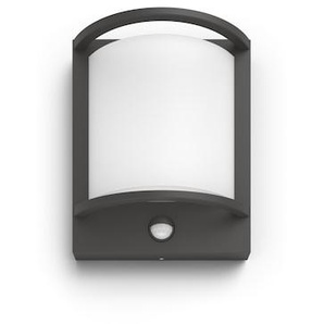 Philips Outdoor Ultra-Efficient Samondra Wandleuchte 3.8W Bewegungssensor anthra 8720169263710
