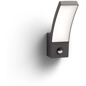 Philips Outdoor Ultra-Efficient Splay Wandleuchte 3.8W Bewegungssensor anthrazit 8720169263819