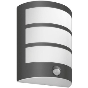 Philips Python outdoor wall lamp with sensor 6W 2700K anthracite