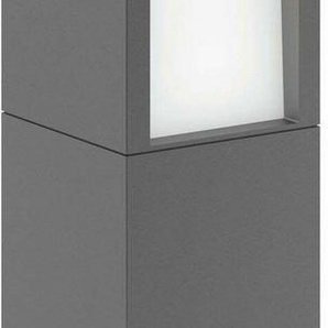 Philips Sockelleuchte Arbour, LED fest integriert, Warmweiß, myGarden LED Sockelleuchte 600lm Anthrazit