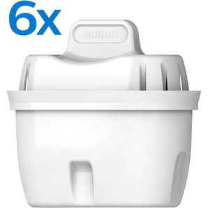 Wasserfilter PHILIPS Micro X-Clean Filterkartuschen Gr. 6 St., weiß Wasserfilter Filterkartusche, reduzieren Substanzen