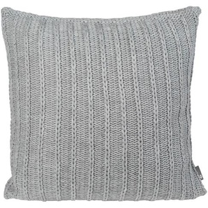 Pichler Kissenhülle, Grau, Textil, 50 cm, Wohntextilien, Kissen, Kissenbezüge