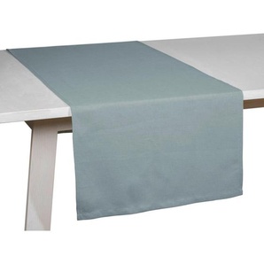 Pichler Tischläufer, Grün, Textil, Uni, rechteckig, 50x150 cm, Wohntextilien, Tischwäsche, Tischläufer