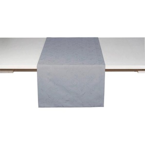Pichler Tischläufer, Hellgrau, Textil, rechteckig, 50x150 cm, bügelfrei, Wohntextilien, Tischwäsche, Tischläufer
