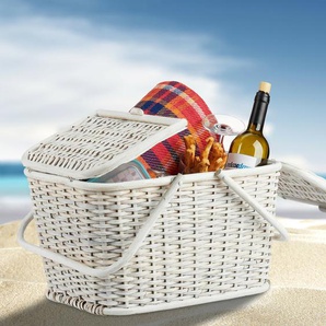 Picknickkorb aus Korbgeflecht