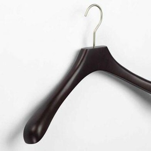 pieperconcept Kleiderbügel Noa Massivholz brazil gebeizt silber, Designer pieperconcept, 45 cm