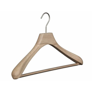 pieperconcept Kleiderbügel Oak Massivholz Eiche roh braun, Designer pieperconcept, 43 cm