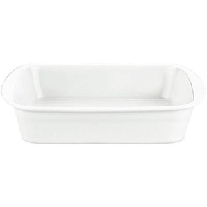 Pillivuyt Lasagne dish white
