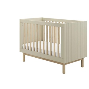 pinio Kinderbett Miloo - beige - Materialmix - 66 cm - 87,4 cm | Möbel Kraft