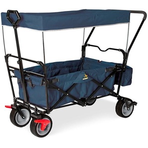 Pinolino Klappbollerwagen „Paxi dlx Comfort” mit Bremse, marineblau 4182502