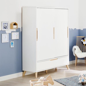 Pinolino Kleiderschrank Move Weiß 150x190x55 cm (BxHxT) 2-türig MDF