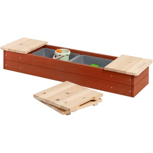 Pinolino® Sandkasten Hedda, rot/natur