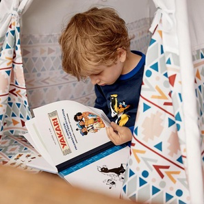 Pinolino Zelt »Tipi Naira« - Mehrfarbig - 100% Baumwolle -