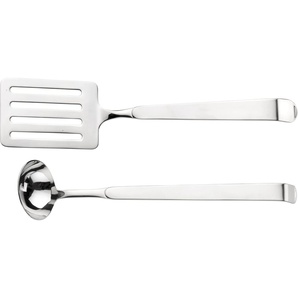 Kochbesteck-Set PINTINOX Astra Kochbesteck-Sets silberfarben (edelstahlfarben) Kochbesteck (Soßenlöffel, Bratenwender), Edelstahl 1810