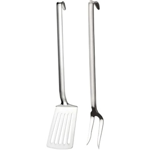 Kochbesteck-Set PINTINOX Professional Kochbesteck-Sets silberfarben (edelstahlfarben) Kochbesteck GrillKochbesteck, Edelstahl 1810, spülmaschinengeeignet