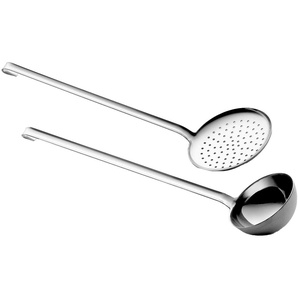 Kochbesteck-Set PINTINOX Professional Kochbesteck-Sets silberfarben (edelstahlfarben) Kochbesteck (Schöpflöffel, Schaumlöffel), Edelstahl 1810, spülmaschinengeeignet