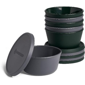 Pizzaballenbox mit Deckel 6er-Set