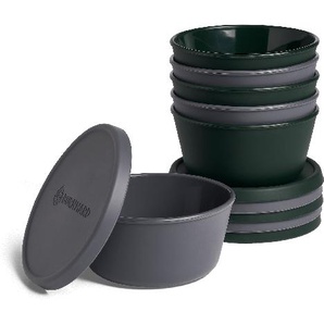 Pizzaballenbox mit Deckel 6er-Set