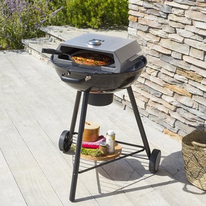Pizzaofen L. 48 cm - Stahl, Keramik Hespéride