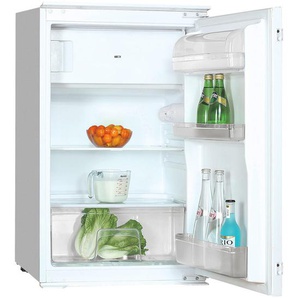 PKM Kühlschrank, Weiß, Metall, 1 Schubladen, 54x87x54 cm, Gefrierfach, LED-Innenbeleuchtung, Türanschlag wechselbar, Küchen, Küchenelektrogeräte, Kühl- & Gefrierschränke, Kühlschränke