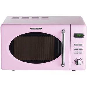PKM Mikrowelle, Pink, Metall, 46x26x37 cm, Digitaldisplay, Garraumbeleuchtung, Auftaufunktion nach Gewicht oder Zeit,, Küchen, Küchenelektrogeräte, Mikrowellen