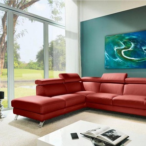 Places of Style Ecksofa Laura323, mit Rückenverstellung