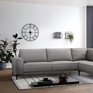 Places of Style Ecksofa Oland, im zeitlosem Design und hochwertiger Verabeitung