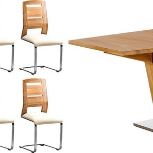 Places of Style Essgruppe »Pinot & Pisa«, bestehend aus dem Tisch »Pinot« und den Stühlen »Pisa« (5 oder 7tlg.)