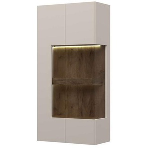 Places of Style Hängevitrine Sky45 Mit Beleuchtung, lackiert mit wasserbasiertem UV-Lack