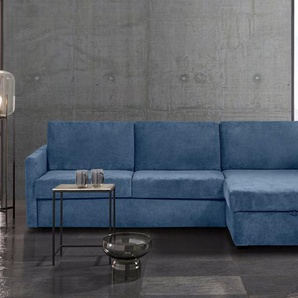 Places of Style Schlafsofa GOLDPOINT Ecksofa 264 cm, Liegefläche (140/200cm), Bettfunktion, Bonell-Federkernmatratze und Dauerschläfer-Funktion