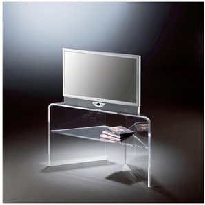 Places of Style TV-Board Remus, mit Ablage, aus Acrylglas