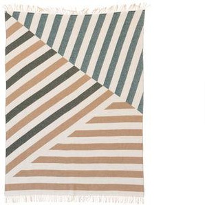 Plaid Brush textil bunt / 200 x 150 cm - raawii - Bunt