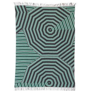 Plaid Brush textil bunt / 200 x 150 cm - raawii - Bunt