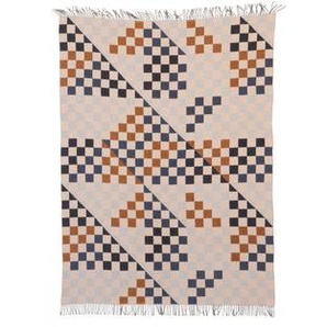 Plaid Brush textil bunt / 200 x 150 cm - raawii -
