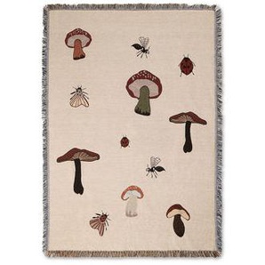 Plaid Forest textil bunt / Wandbehang - 120 x 170 cm - Baumwolle - Ferm Living - Bunt