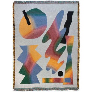 Plaid Sampson textil bunt / By Bigotesucio - 137 x 178 cm - Slowdown Studio - Bunt