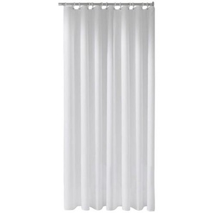 Plan uni Duschvorhang 14944000130 300 x 200 cm, 16 Ösen, weiss - Keuco